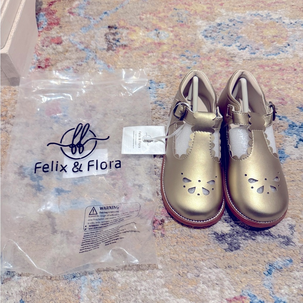 Felix & Flora Toddler Little Girl Mary Jane Dress Shoes